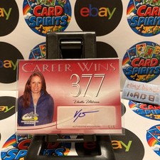 2017 Leaf Signature Series Vladka Uhlirova 5/5 Career Wins 377 Auto Card