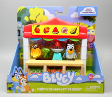 Bluey Farmers Market Playset with Figure Accessories (3+) - New & Sealed