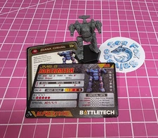 BattleTech Jagermech Mech  -- Inner Sphere Security Lance + Cards