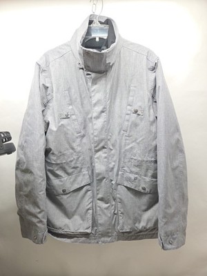 Jack Wolfsin 3 In 1 Jacket Mens Xl Grey