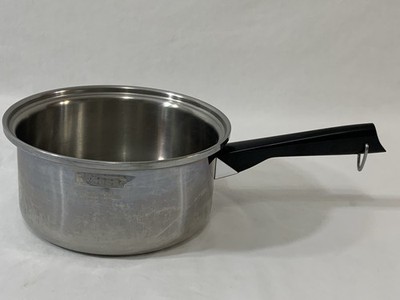 Vintage EMDEKO Stainless Steel 3-qt Sauce Pan Saucepan