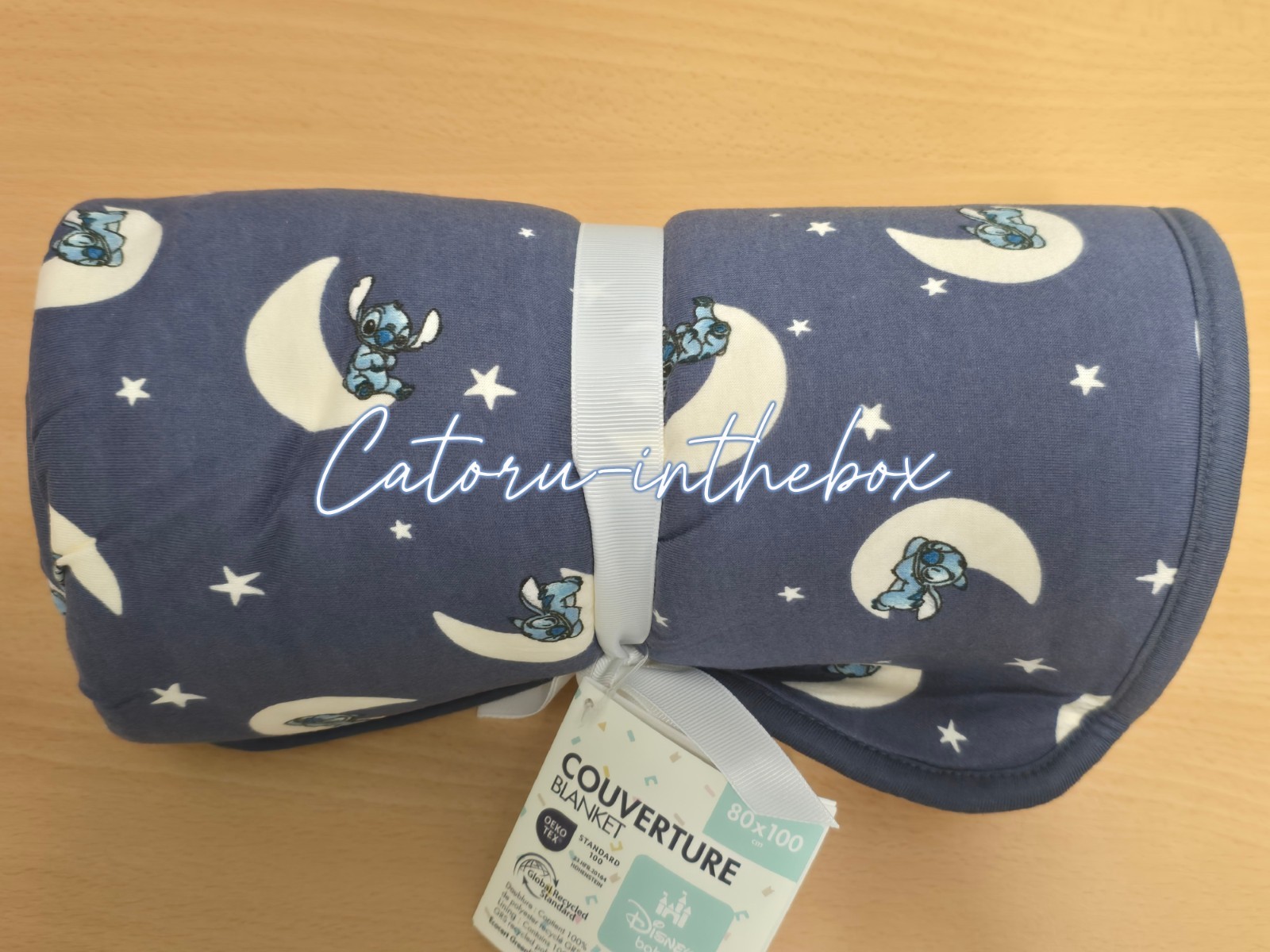 Couverture bébé Stitch d'une douceur d'exception style Disney Baby