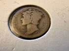 (2) BARBER DIMES  1910 1914 & (2) MERCURY DIMES 1921 1941 FINE 90% SILVER