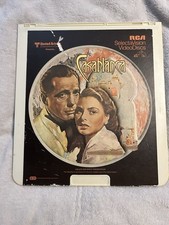 Casablanca RCA SelectaVision VideoDisc CED Movie Bogart  Bergman