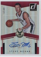 2016-17 Panini Donruss Elite Signatures 17/49 Steve Novak #67 Auto 0f7i