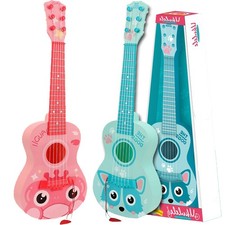 21'' Kids Toy Ukulele Guitar Musical Instrument Toddler Boys Girls Beginner Gift