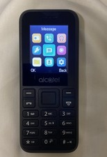 Alcatel 1066G Mobile Phone, Black, Simple Easy Use, Condition