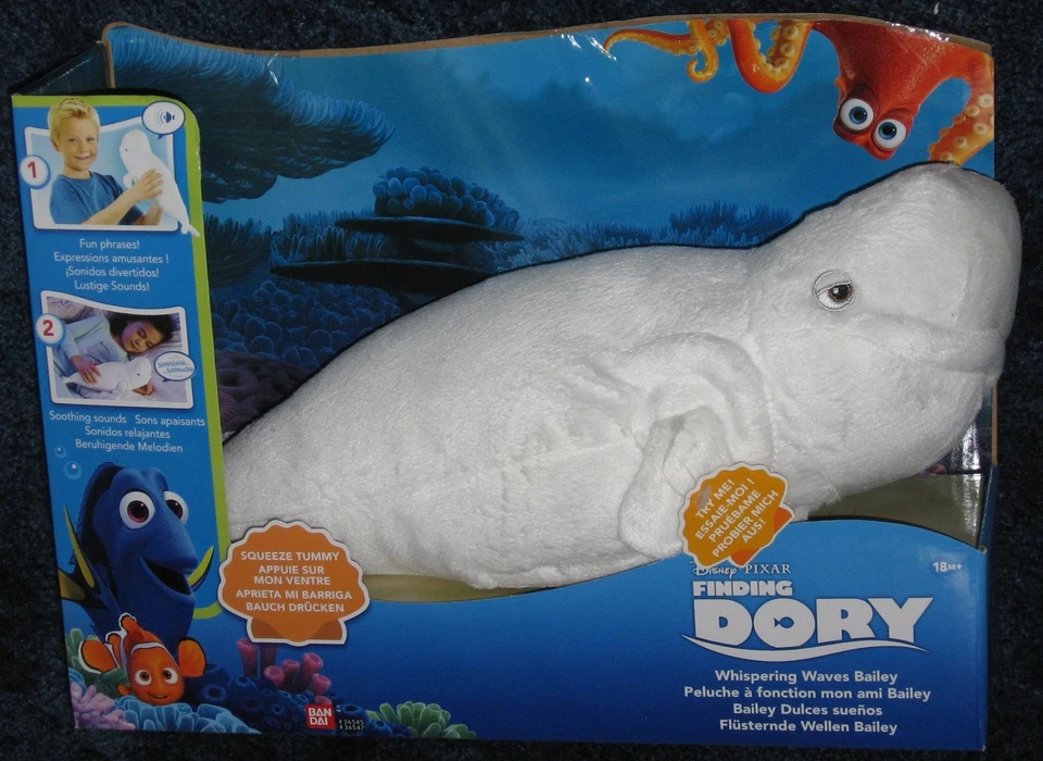 Talking Whispering Waves BAILEY 12 na Disney Pixar Encontrando DORY Novo Frete Grátis! - Imagem 4 de 4