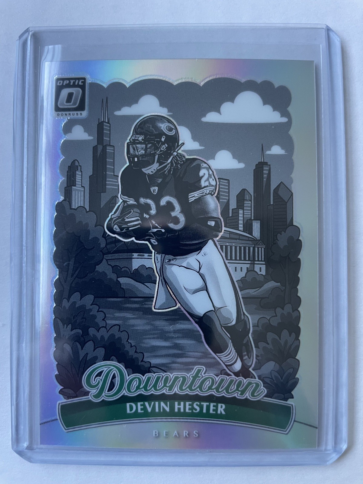 2025 Panini Optic Downtown Devin Hester #2 SSP Case Hit
