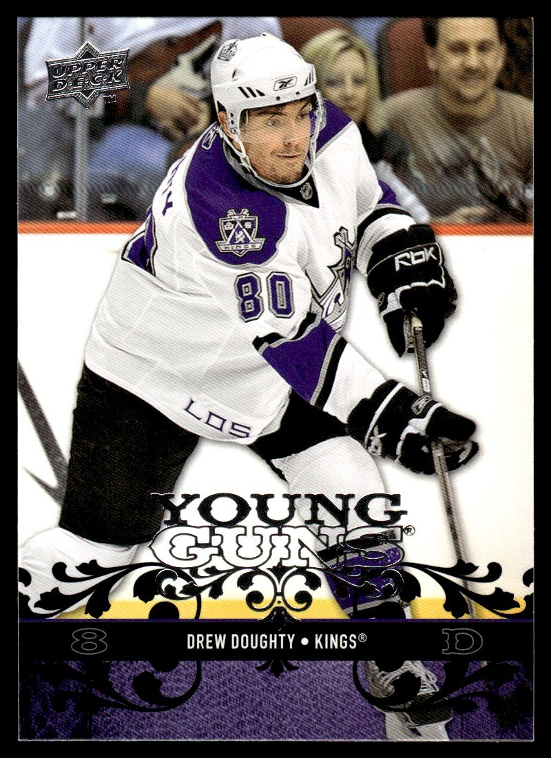 2008-09 Upper Deck Young Guns (C) Drew Doughty Rookie Los Angeles Kings #220