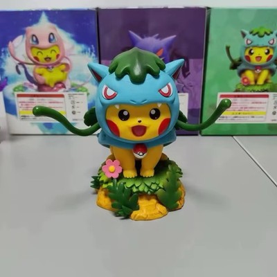Pokemon Figur Pikachu Bisasam 12 cm - Anime Gaming Sammler Geschenk Manga
