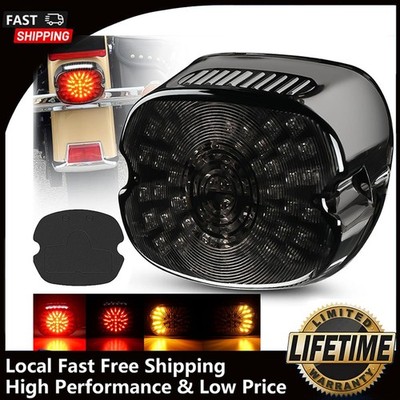 LED Rear Tail Light Brake Fit For Harley Road King Dyna Glide Softail Sportster