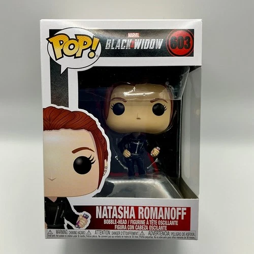 Natasha Romanoff #603 Black Widow Marvel Funko Pop