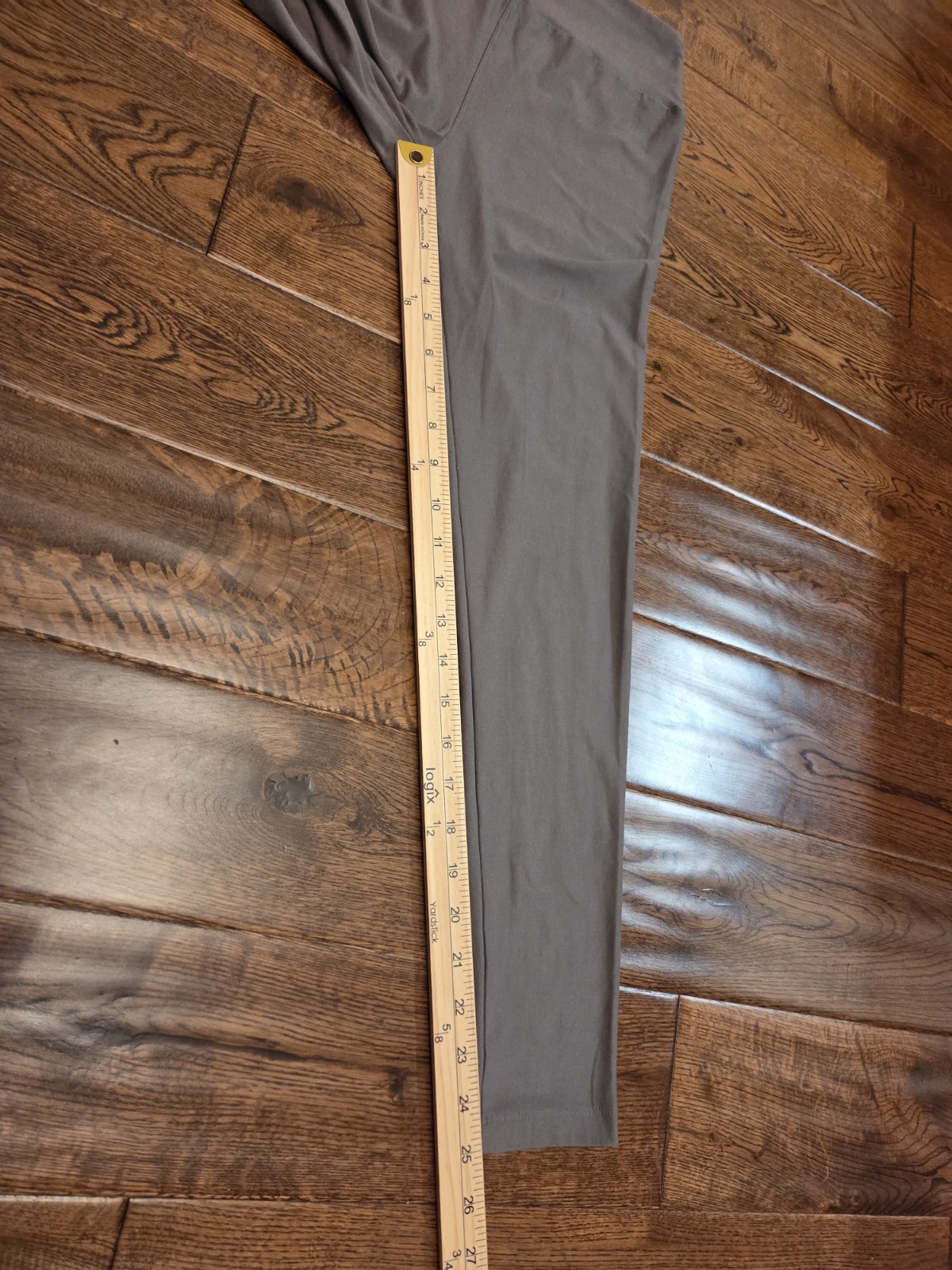 LuLaRoe Original Buttery Soft Solid Gray Leggings… - image 8