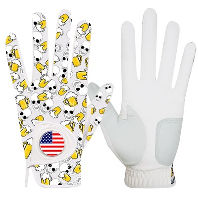 High Quality Golf Glove Premium Cabretta Leather Breathable Design for Comfort