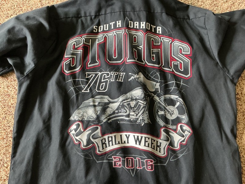 2016 sturgis shirt xl 