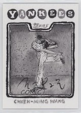 2024 Topps Spotlight By Andy Friedman Grayscale Filter 39/49 Chien-Ming Wang 0q3
