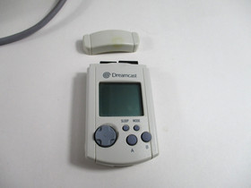 Sega Dreamcast Console + 2 Controllers Cables VMU & Manual Tested Working!