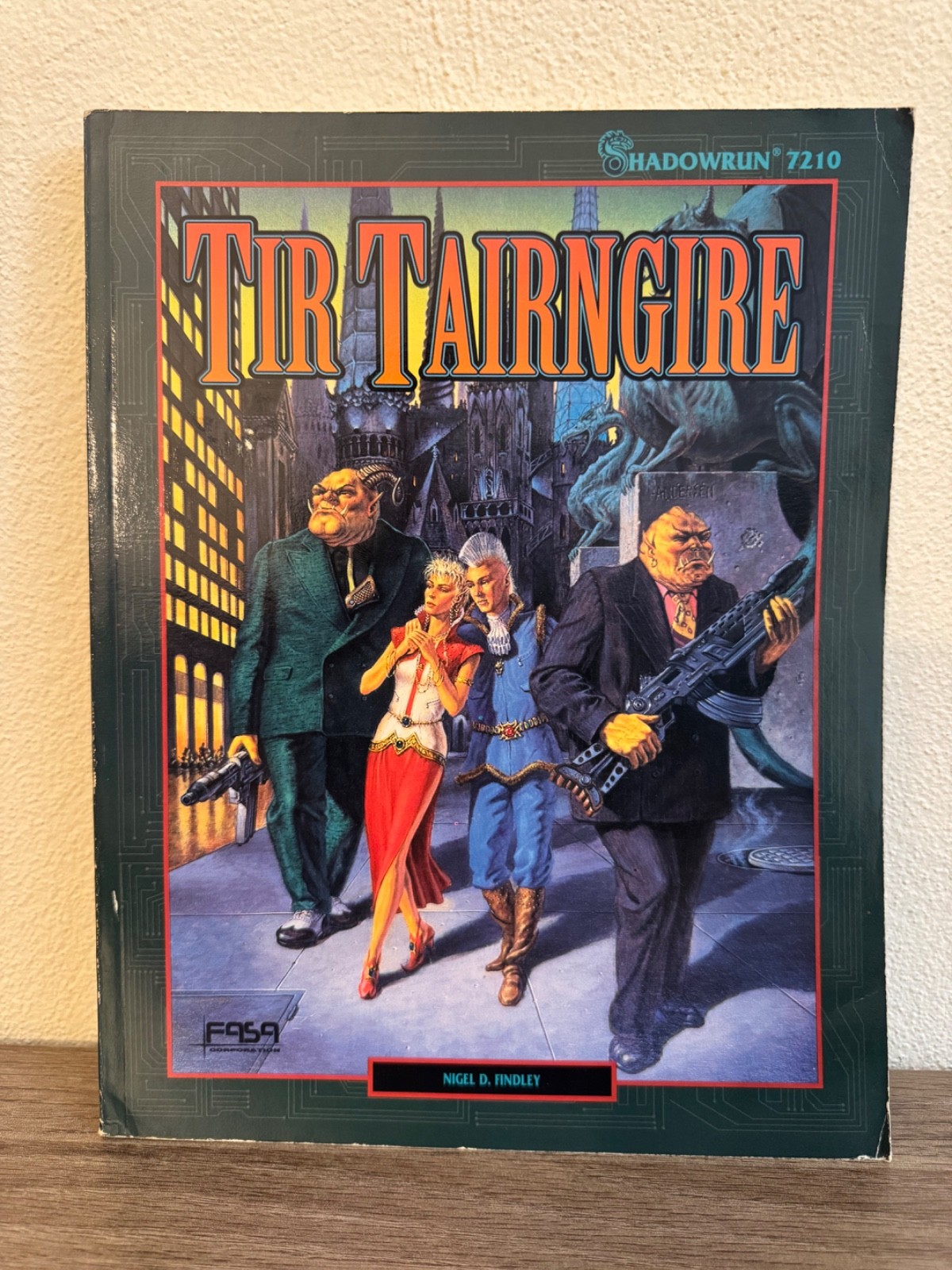 Tir Tairngire ~ SHADOWRUN - 7210 RPG ~ FASA - ELVEN NATION SOURCE BOOK! 1993