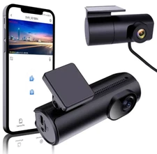 DIWEISHI HD Dash Cam Front & Rear 2.5K+1080P WDR Night Vision by 170° Wide w SD
