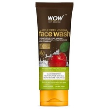 WOW Skin Science Apple Cider Vinegar Face Wash No Parabens With Organic - 100 ml