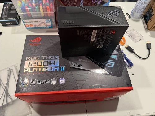 ASUS ROG Thor 1200W Platinum II Modular Power Supply - ROG-THOR-1200P2-GAMING