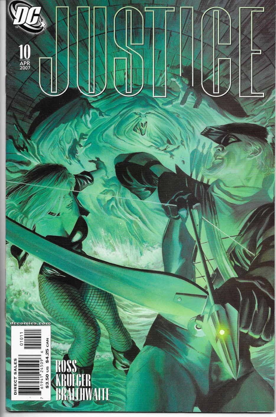 JUSTICE (2005) #10 - ALEX ROSS - Back Issue (S)