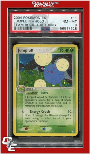 Jumpluff graded PSA 8 for sale on eBay