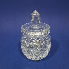 Marmeladentopf Kristallglas handgeschliffen