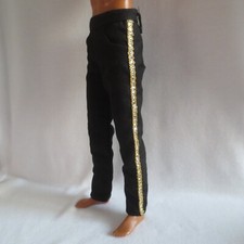 NEW 2022 Barbie Dia De Los Muertos Day of the Dead Ken Doll Black Gold Pants