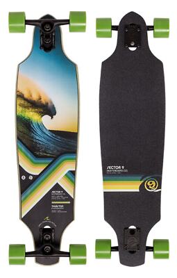 Sector 9 Roundhouse Roll Drop Through Freeride Longboard Complete