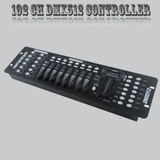 192 Channels DMX512 Controller Console For Stage Light Party DJ Laser Operator