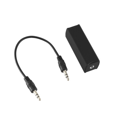 Ground Loop Noise Filter Isolator 3.5mm Cable for Stereo Car Audio System S8W2