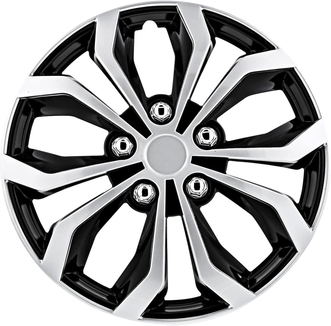 Set of 4 Hubcaps 16 Inches Spyder Universal Hub Caps Wheel Cover For Most Cars