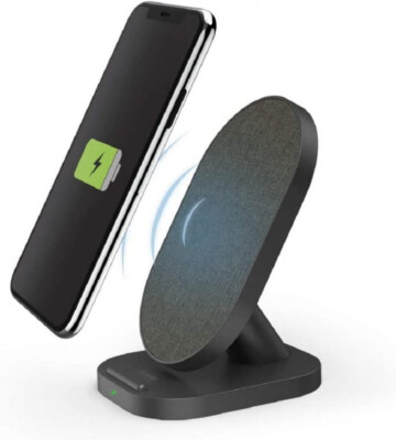 Hama Qi 10W Wireless Fast Charger Kabelloses Induktive Ladestation Ladegerät 1OG