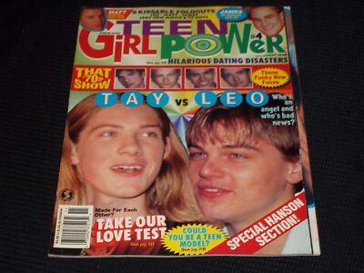 1998 #4 TEEN GIRL POWER MAGAZINE - LEONARDO DICAPRIO NICE COVER - E 16029