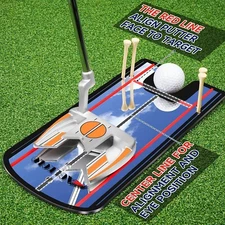 prowithlin Golf Putting Mirror, Putting Mirror Training Aid for Golf with Putter