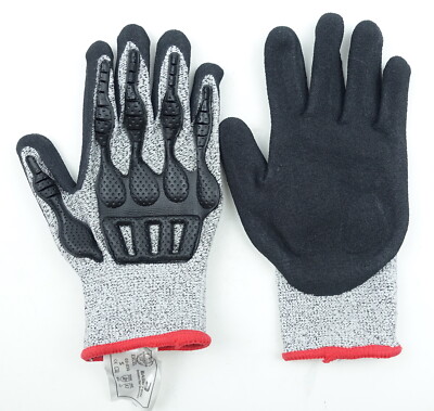 Cut Glove Small 13ga Blk Floam Ntrl Palm Coat TPV Padded Palm and Back Hand