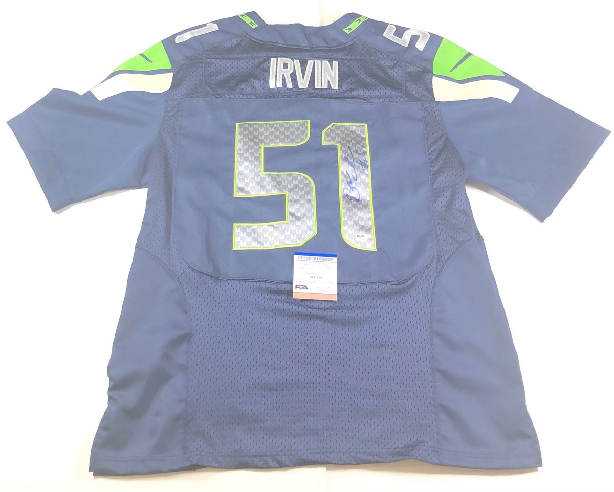 Bruce Irvin signed Jersey PSA/DNA Seattle Seahawks Autographed | eBay