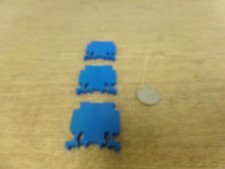 Allen Bradley 1492-HM1 Blue Terminal Blocks Lot of 3 FREE SHIPPING 