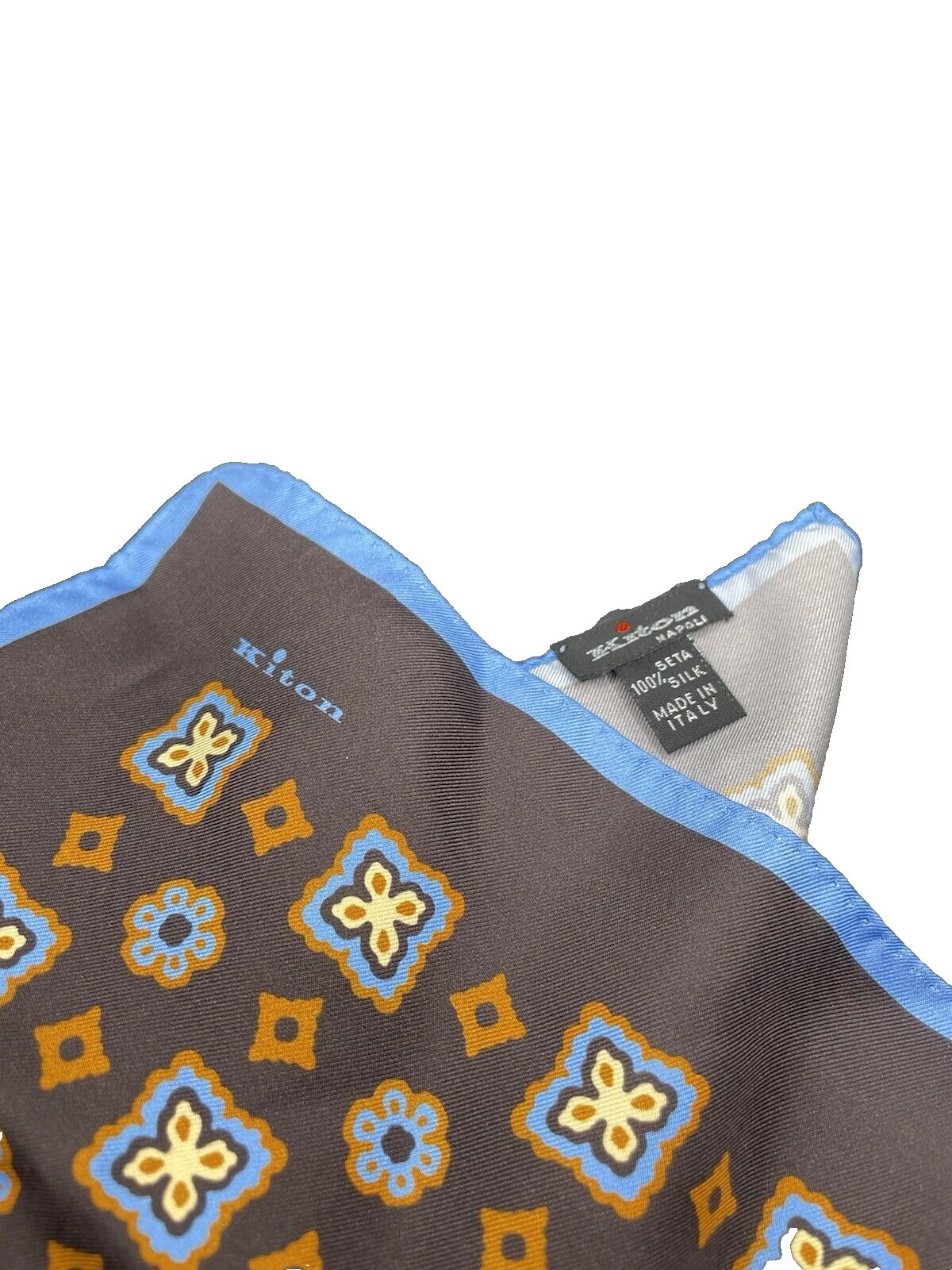 Pañuelos geométrico Kiton para hombres