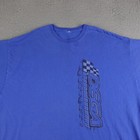 Vintage Talladega Superspeedway Shirt Mens 2XL Blue Short Sleeve NASCAR Racing — photo 3