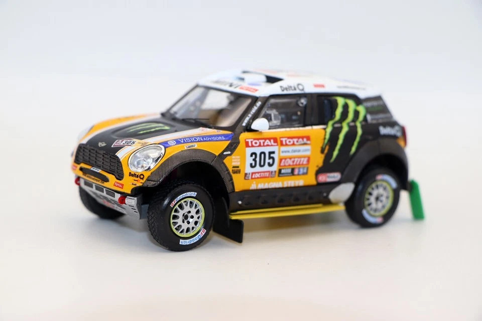 IXO Models 1/43 MINI ALL 4 Racing #305 Karkar 2012 Diecast Alloy Toys - Image 3 of 4