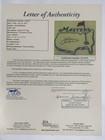JACK NICKLAUS SIGNED FRAMED UNDATED MASTERS FLAG WITH 6 WINNING YEARS JSA LOA  — photo 4