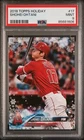 2018 Topps Holiday #17 Shohei Ohtani RC PSA 9 MINT