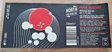 Craft Can Beer Wrap -   Paper Scissors North Brewing Co West Yorkshire