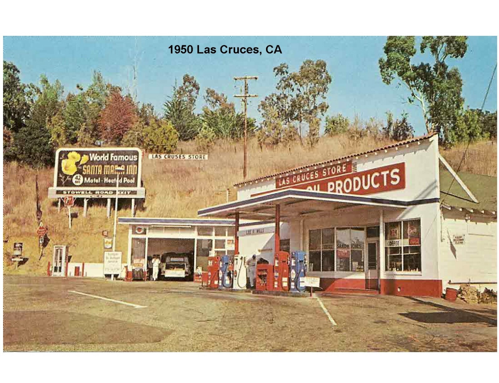 1950's Gaviota Las Cruces, CA Gas Station PC Refrigerator eBay