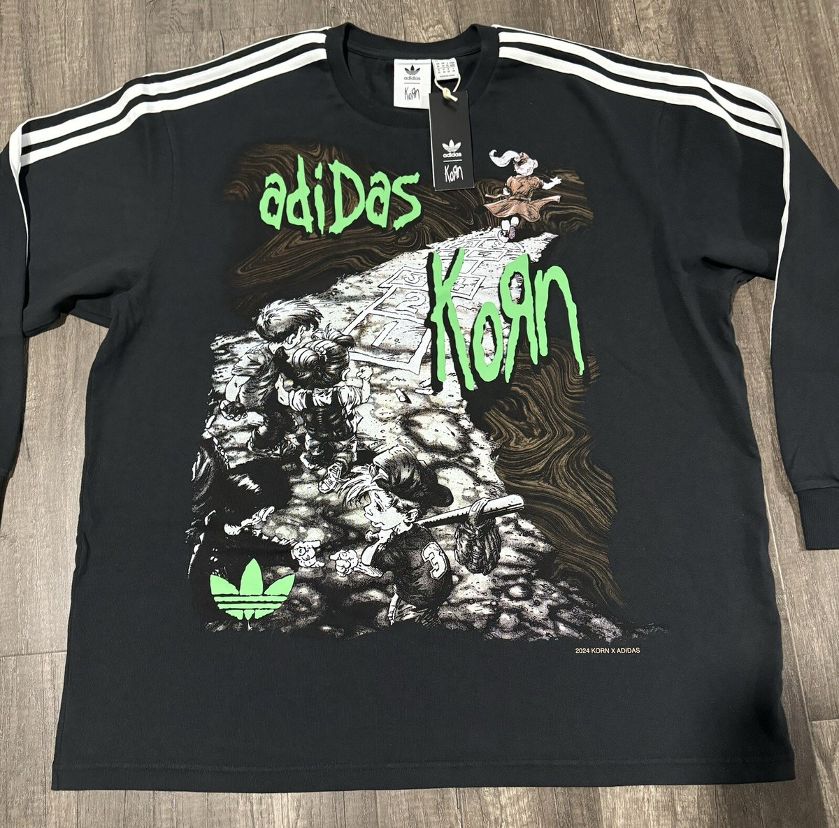 KoRn Adidas Long Sleeve Shirt | eBay