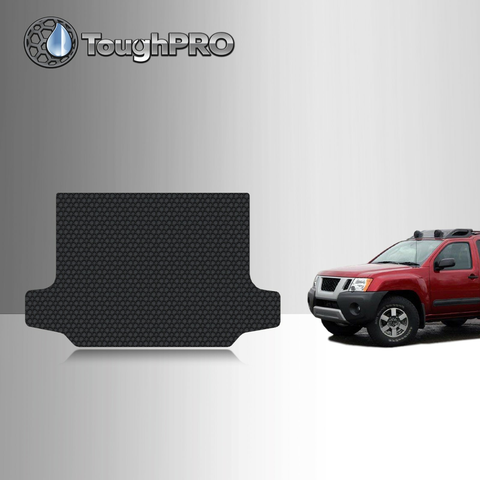 ToughPRO Cargo Mat Black For Nissan Xterra All Weather Custom Fit 2005