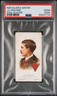 Rare 1888 N28 Allen & Ginters Pool Player J.L. Malone PSA 2(